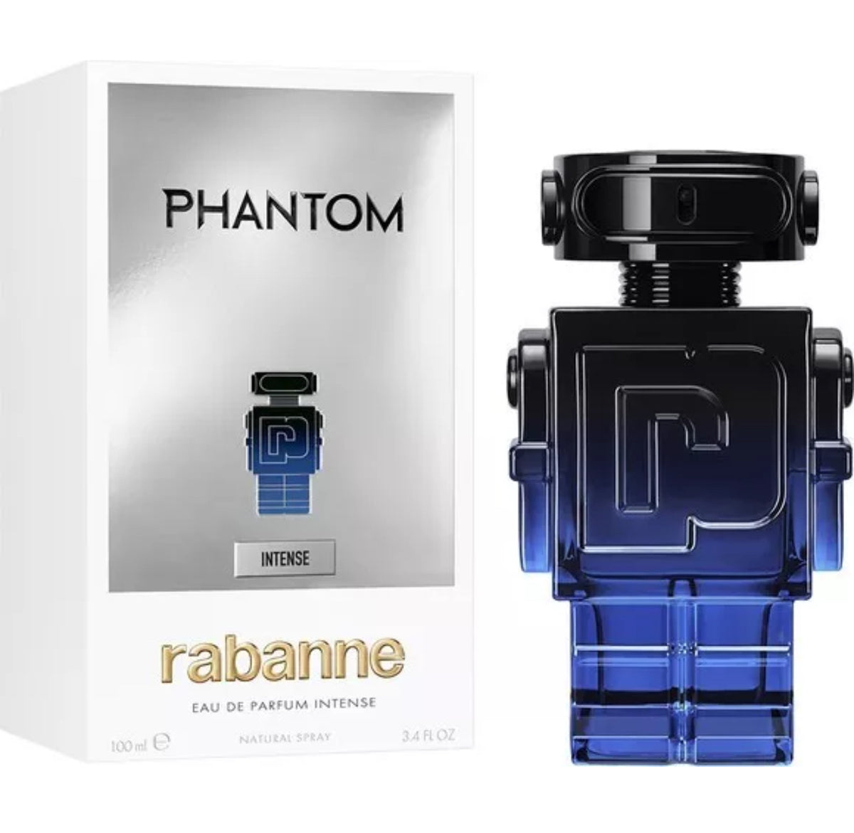 Paco Rabanne Phantom Intense 100ml / 3.4 Fl Oz Perfume Spray