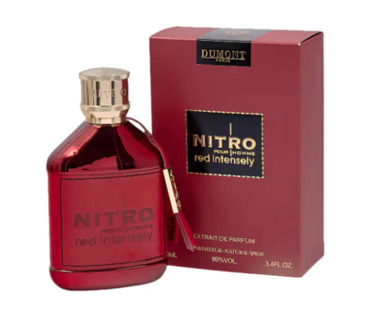 Dumont Nitro Red Intensely Extrait De Parfum 3.4 oz EDP