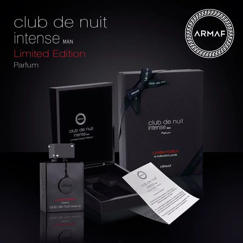Club De Intense Limited Edition “Parfum” for men – Anau Enterprises LLC