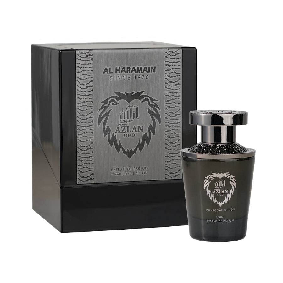 Haramain Azlan Oud Charcoal Edition, 100ml, Extrait De Parfum