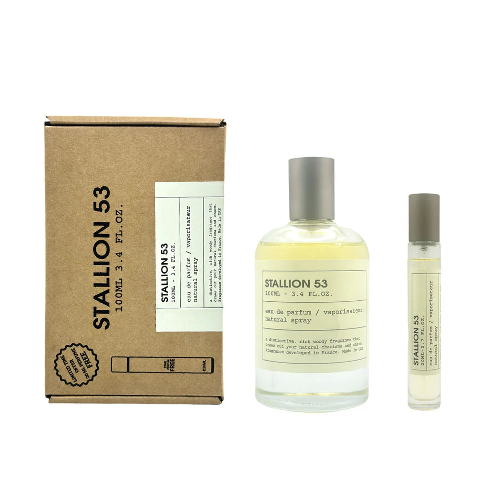 Stallion 53 3.4 oz EDP with 20ML Travel Size Parfum by Emper – ANAU STORE