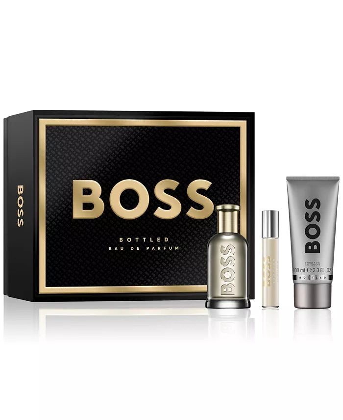 Hugo Boss Men's 3-Pc. BOSS Bottled Eau de Parfum Gift Set