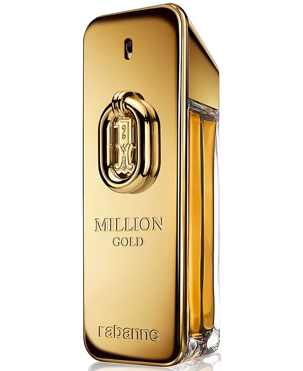 Rabanne Men's Million Gold Eau de Parfum Intense Spray 3.4 OZ