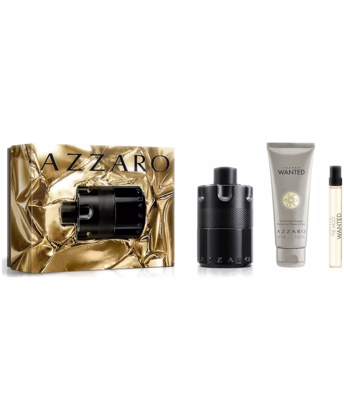 Azzaro The Most Wanted 3 pc. Eau de Parfum Intense Gift Set