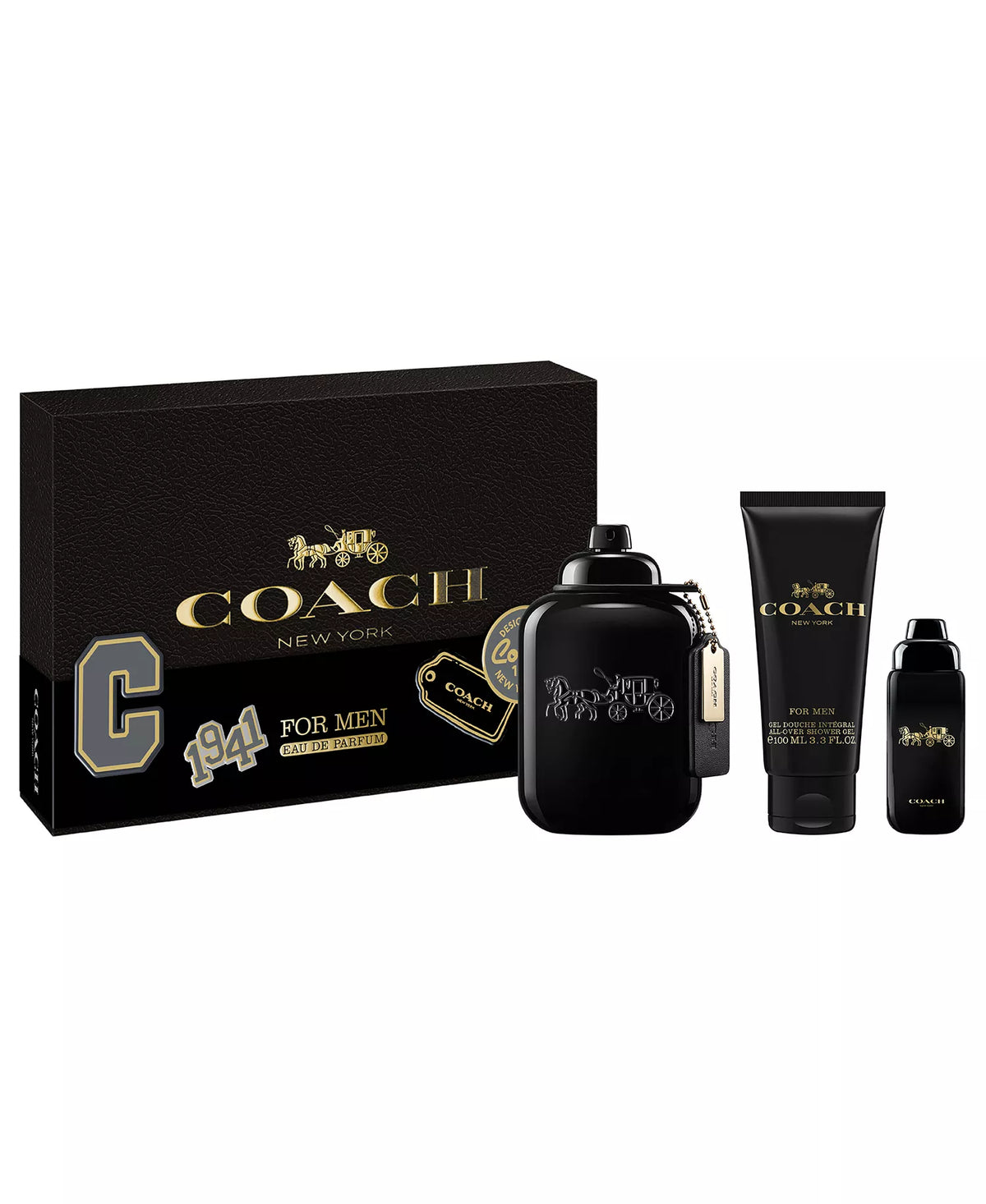 COACH Men's 3-Pc. COACH For Men Eau de Parfum Gift Set