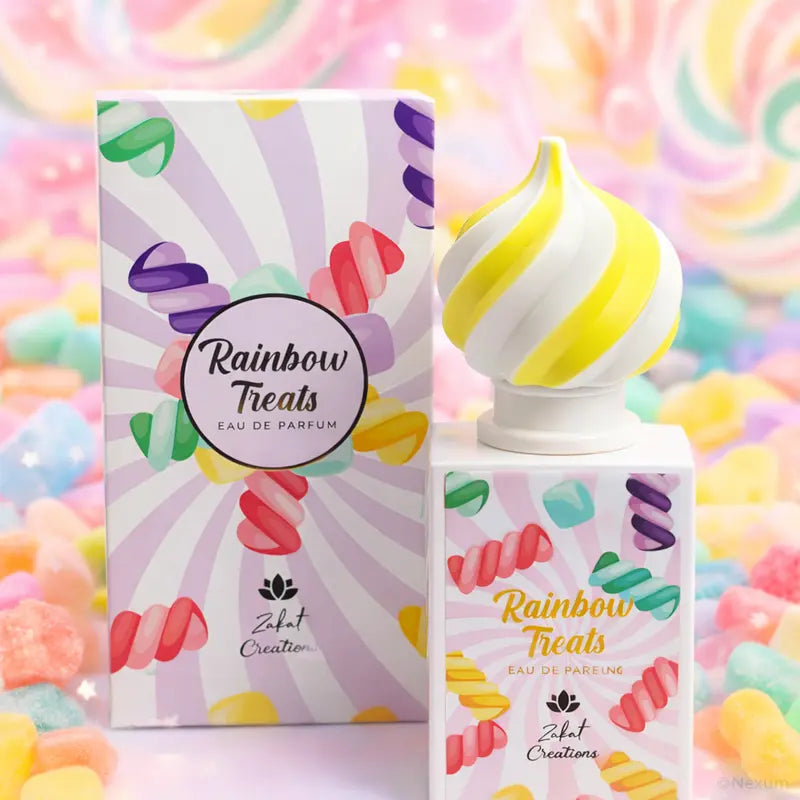 Zakat Creations Swirl Rainbow Treats 100ML