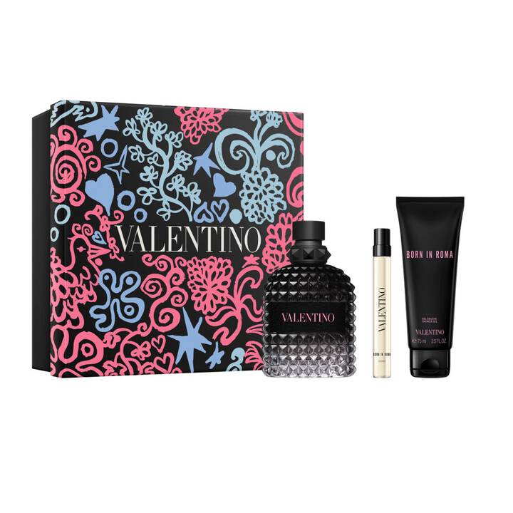 Uomo Born in Roma Gift Set 3PCS