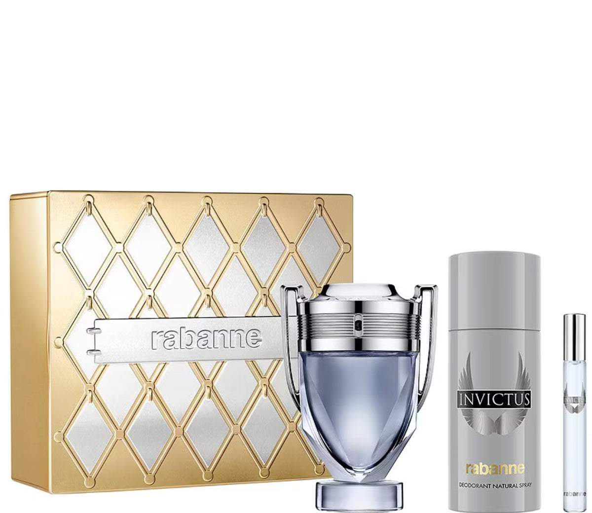 Invictus by Paco Rabanne Set 3pcs