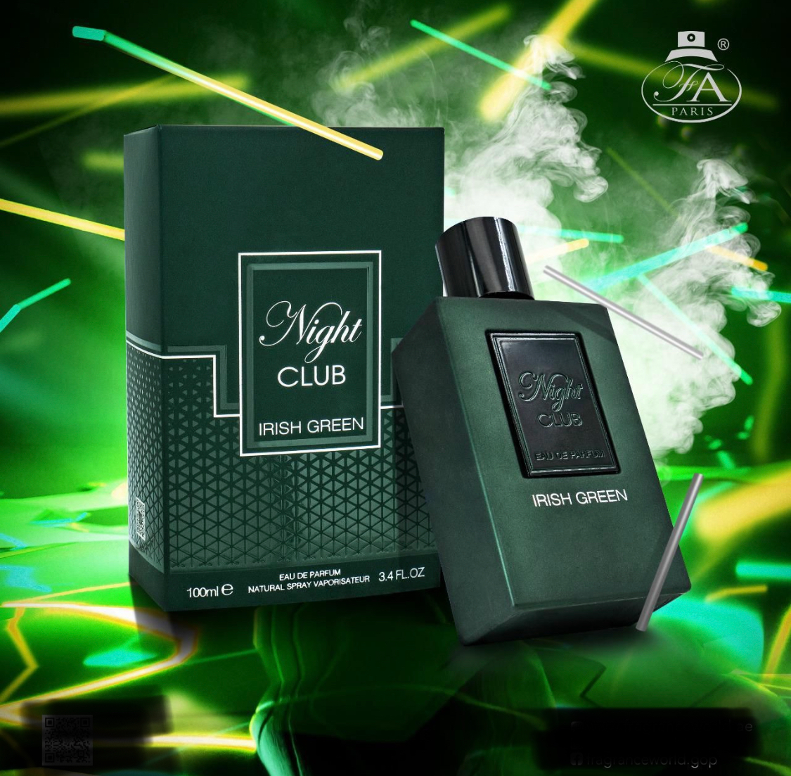 Night Club Irish Green EDP Perfume By Fragrance World