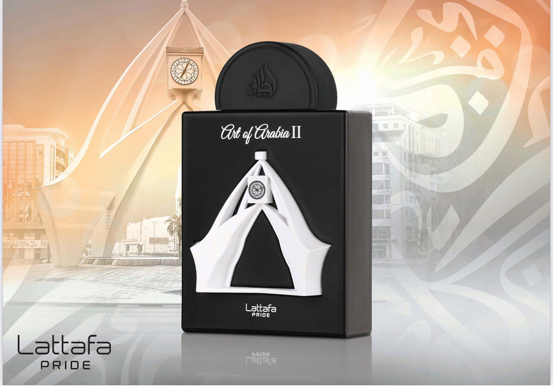 香水(男性用) Lattafa Pride Art of Arabia II Lattafa Unisex Pride Art of Arabia II EDP Spray 3.4 oz