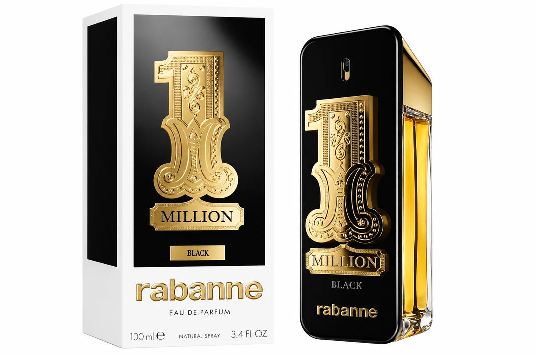 Rabanne 1 Million Black 3.4oz Men EDP Spray