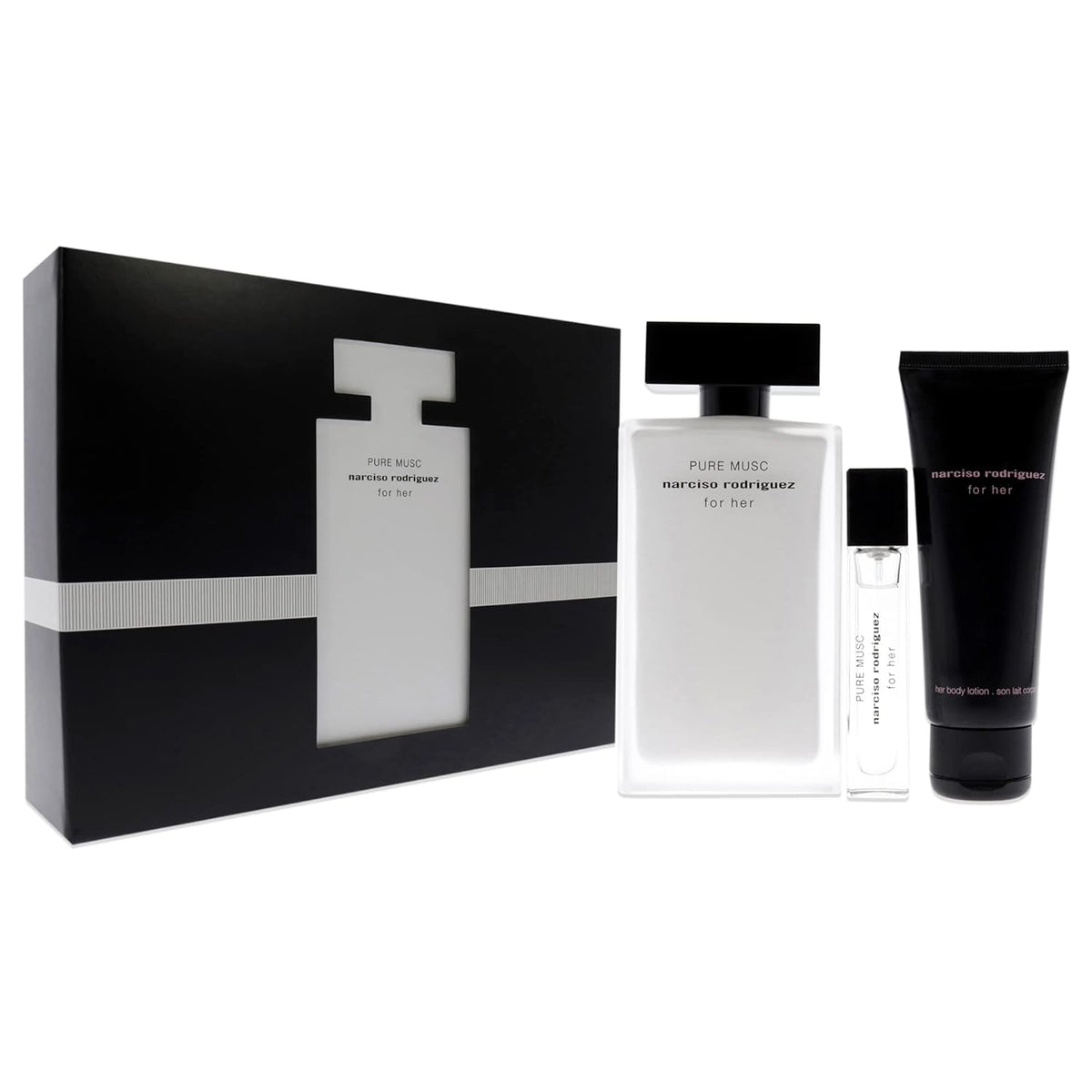 Narciso Rodriguez for her Pure Musc 3 Piece Case