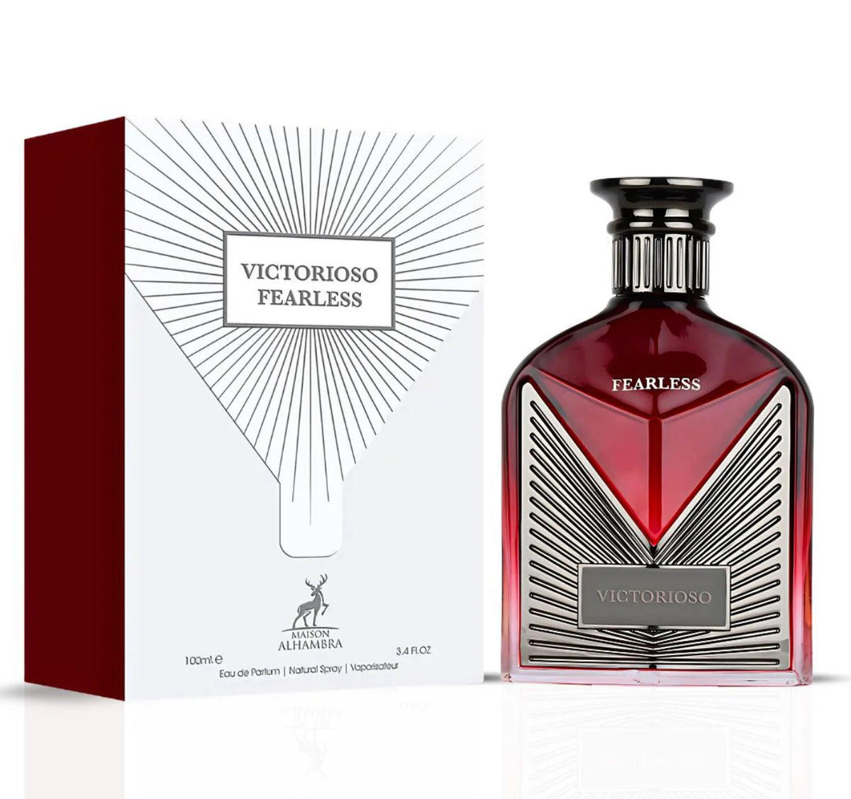 Victorioso Fearless Eau De Parfum Spray 100ML (3.4 OZ) By Maison Alhambra