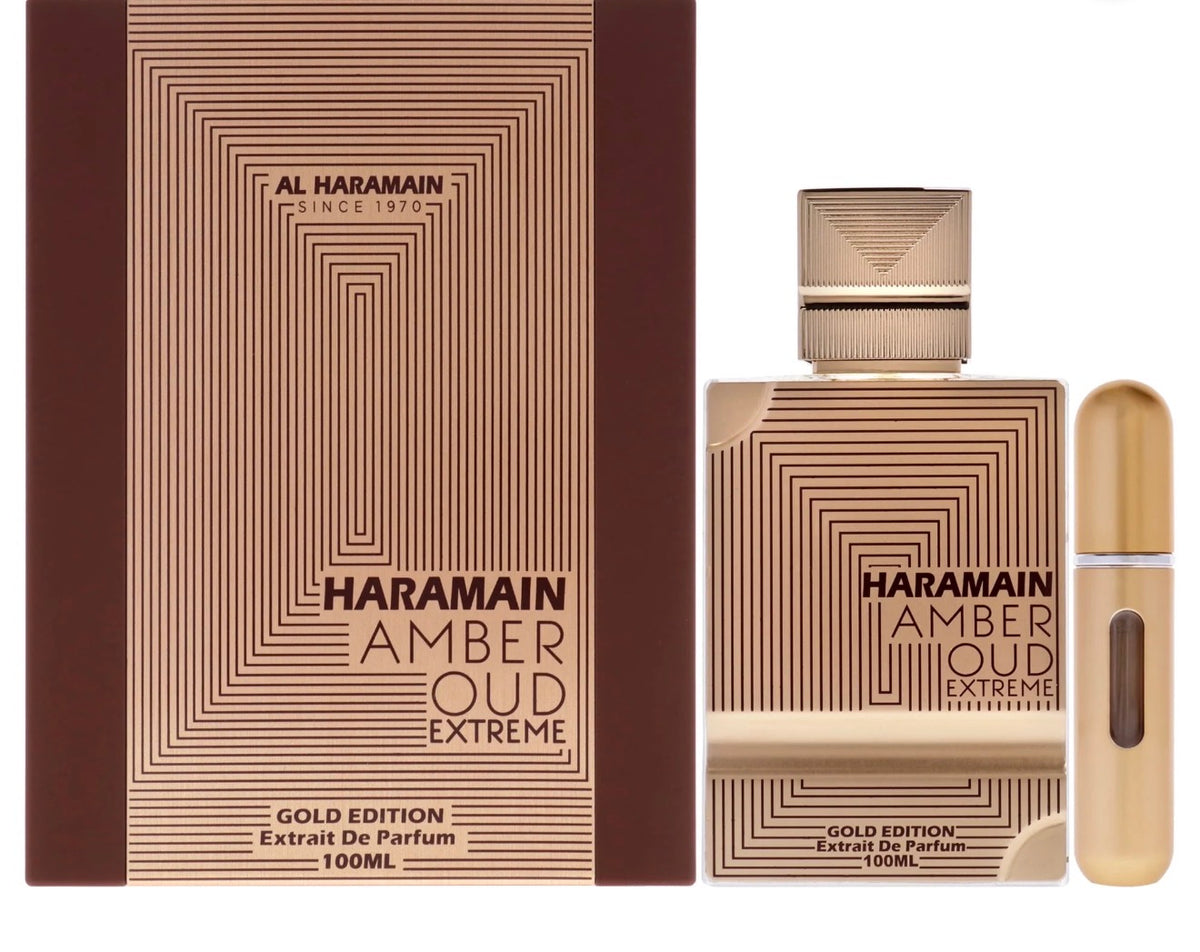 Haramain Amber Oud Extreme Gold Edition 3.4oz Extrait de Parfum