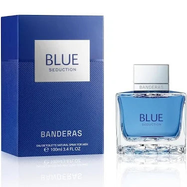 Antonio Banderas Blue Seduction Men 3.4 Oz EDT