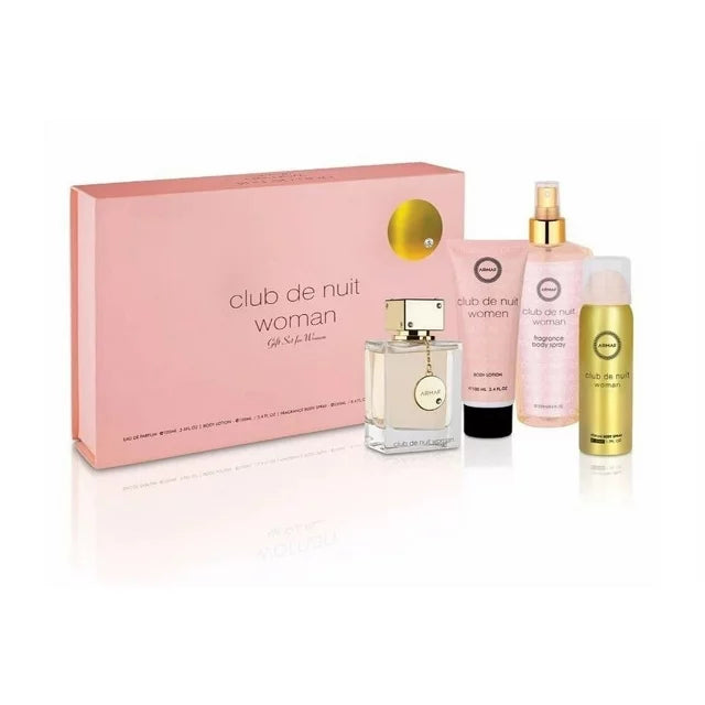 Club De Nuit Perfume Gift Set for Women by Armaf 4PCS