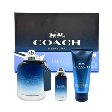 Coach Blue 3 PCS Set Men EDT