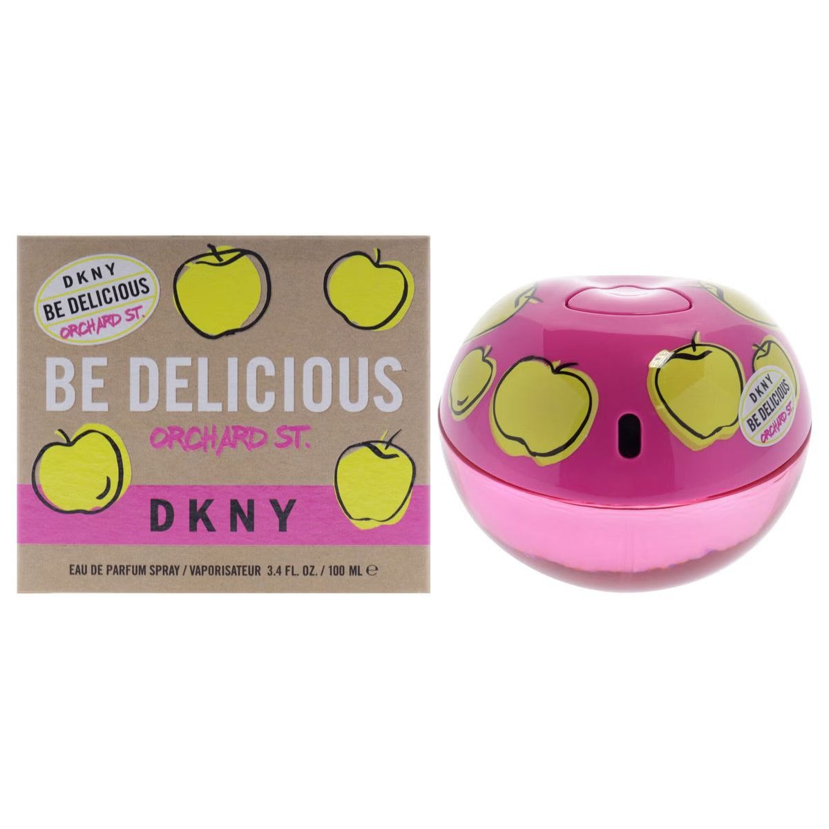 DKNY Be Delicious Orchard St Women 3.4 Oz EDP