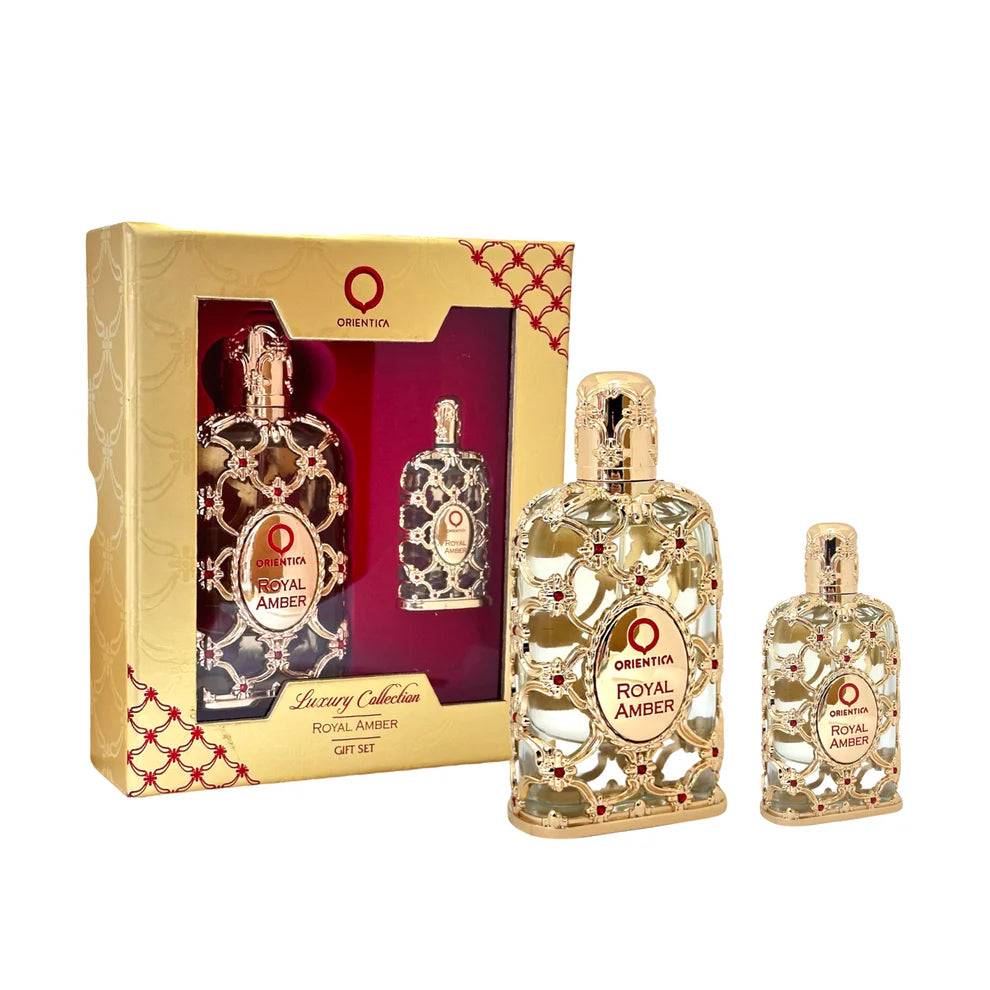 Royal Amber Travel Set by Orientica