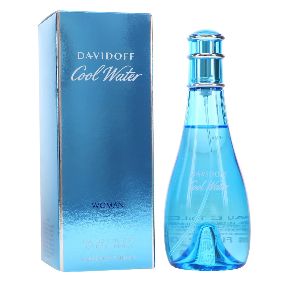 Davidoff Cool Water Eau de Toilette For Women 3.4 oz
