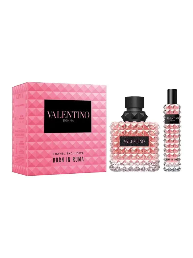 Valentino Born in Roma Travel Set Exclusive 2p 3.4oz W EDT