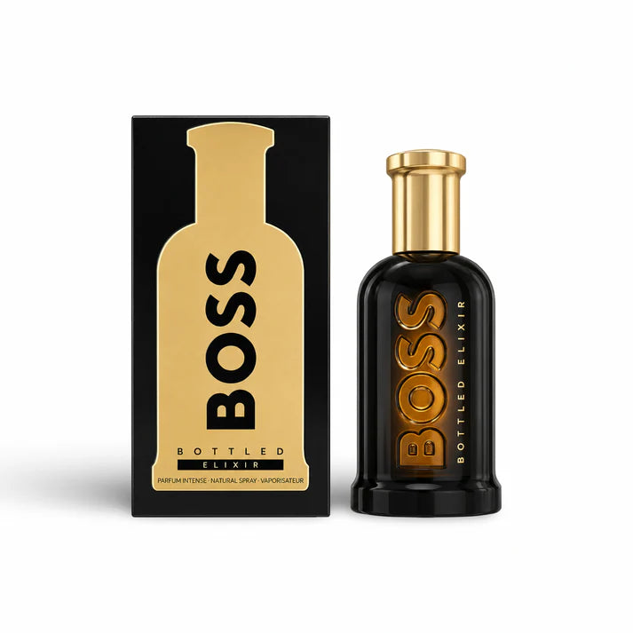 Boss Bottled Elixir by Hugo Boss 3.3oz Parfum Intense