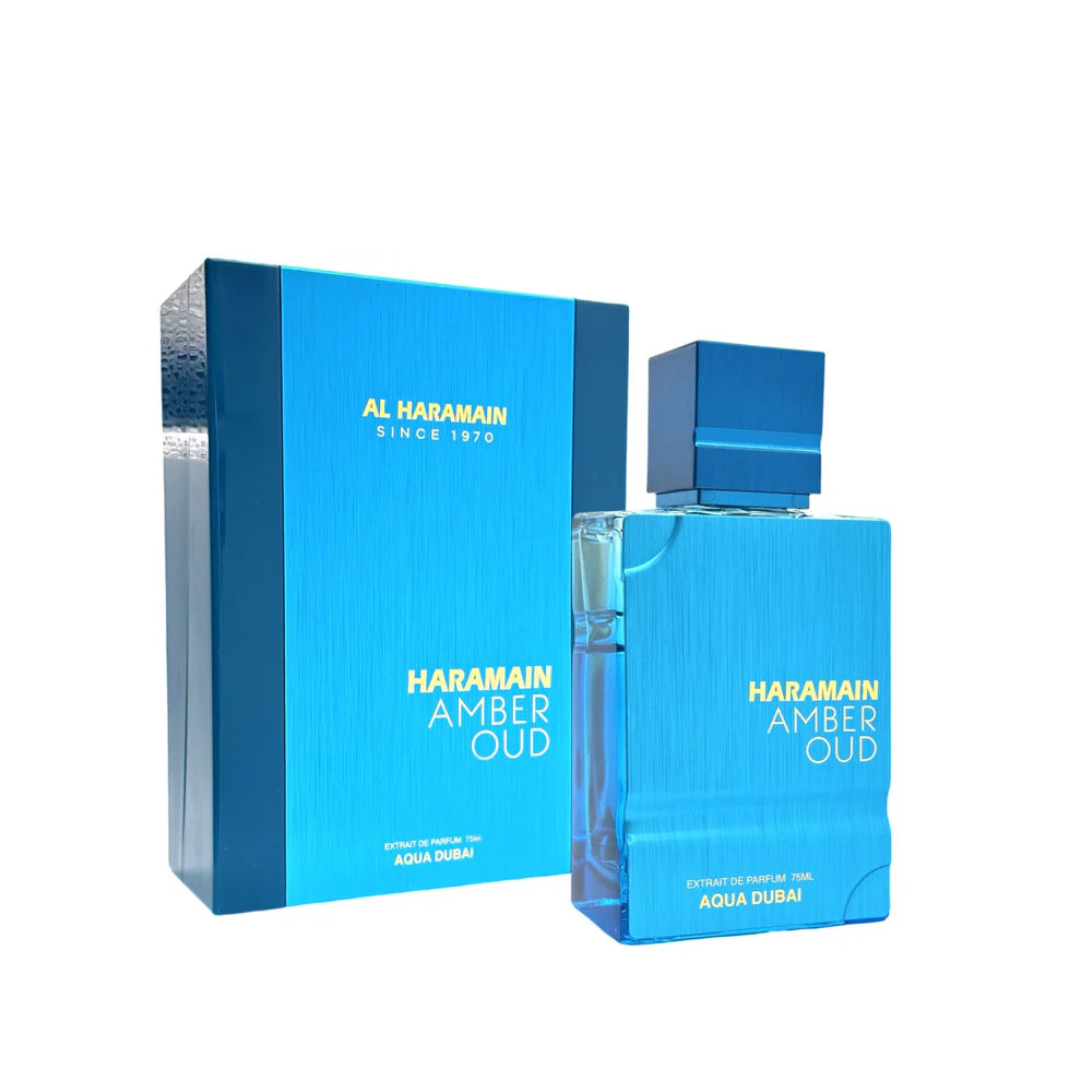 Amber Oud Aqua Dubai By Al Haramain 2.5oz Extrait de Parfum