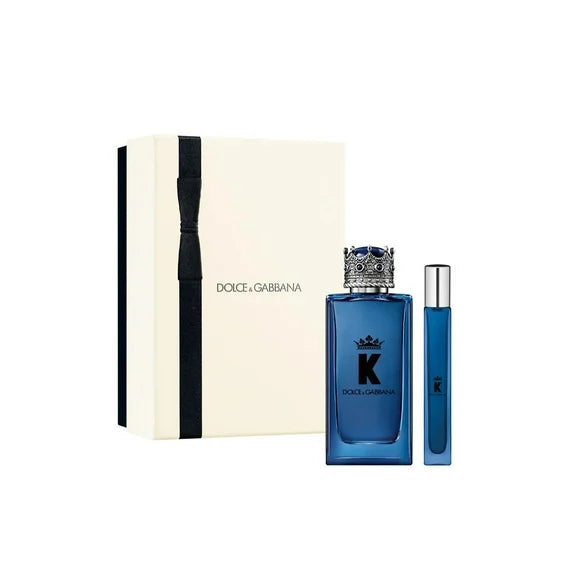 KING Dolce & Gabbana Eau De Parfum 2PC (3.3 oz + 0.33 oz) Gift Set For Men