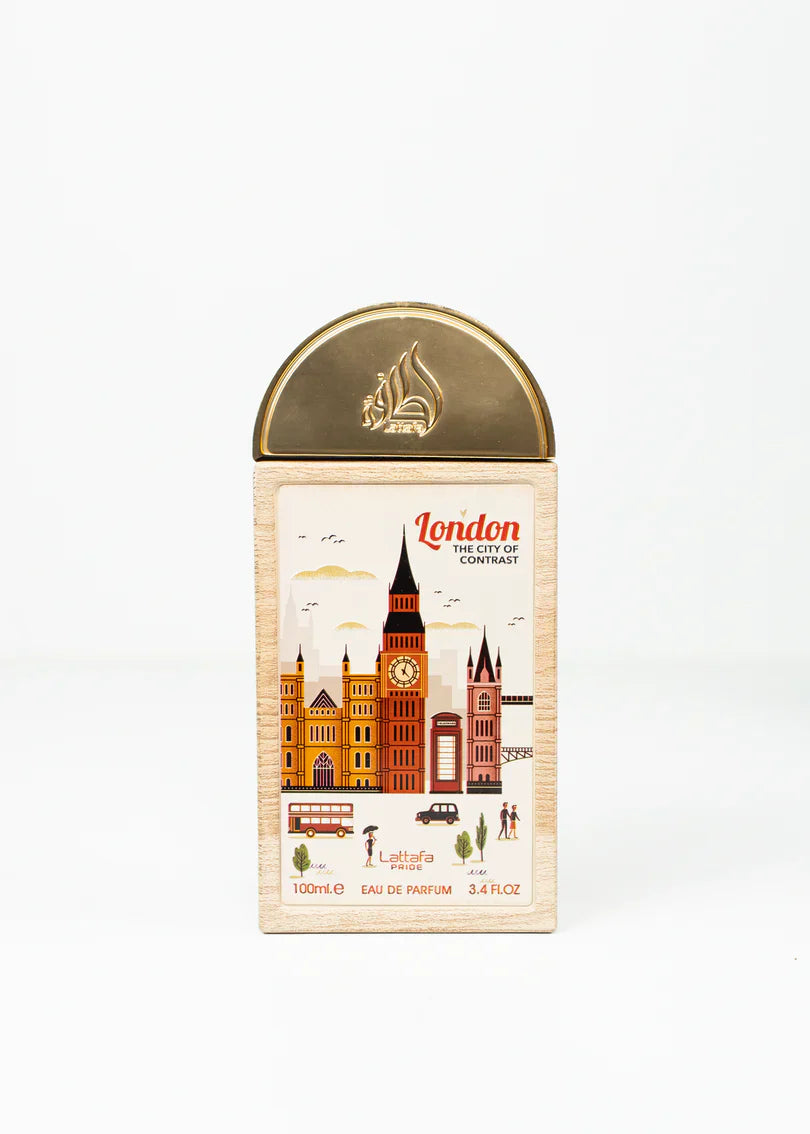 Lattafa Pride London the City of Contrast