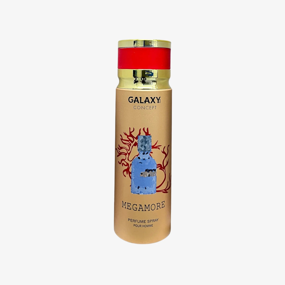 MEGAMORE Body Spray Galaxy Concept