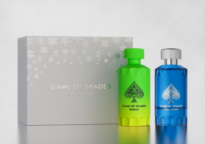 Gift Set Game Of Spades "EXCLUSIVE BONUS + FULL HOUSE 3.4OZ 2PCS