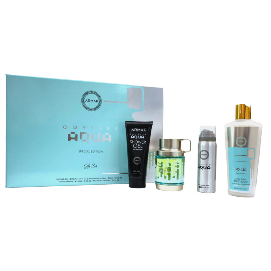 Armaf Men's Odyssey Aqua Gift Set Fragrances
