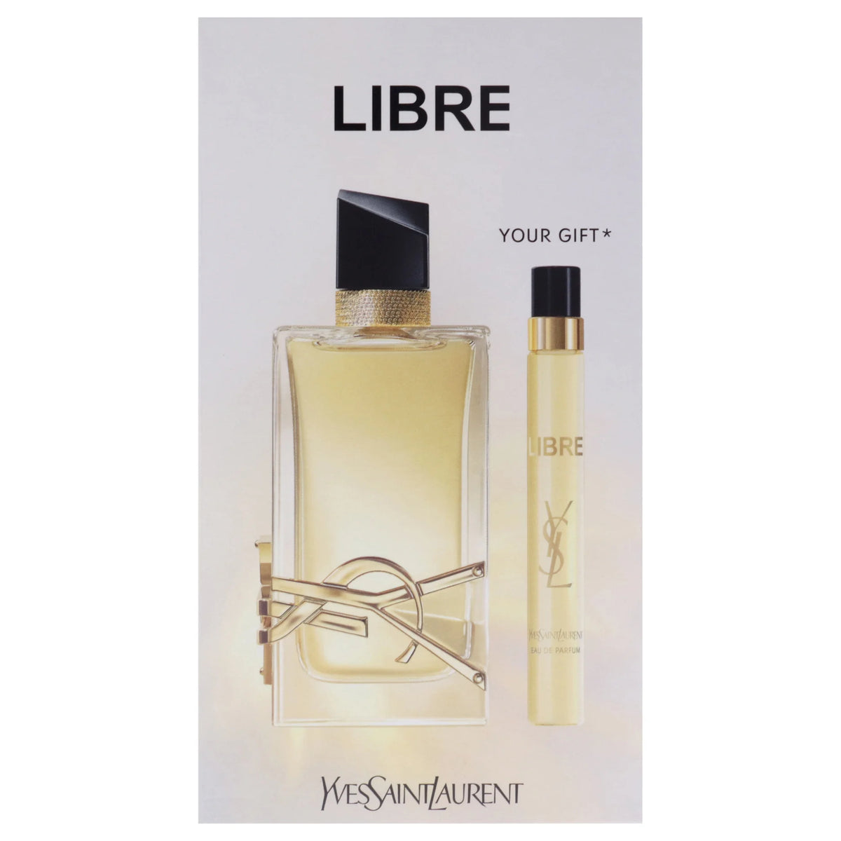 Yves Saint Laurent Libre , 2 Pc Gift Set 3oz EDP Spray, 0.33oz EDP Spray