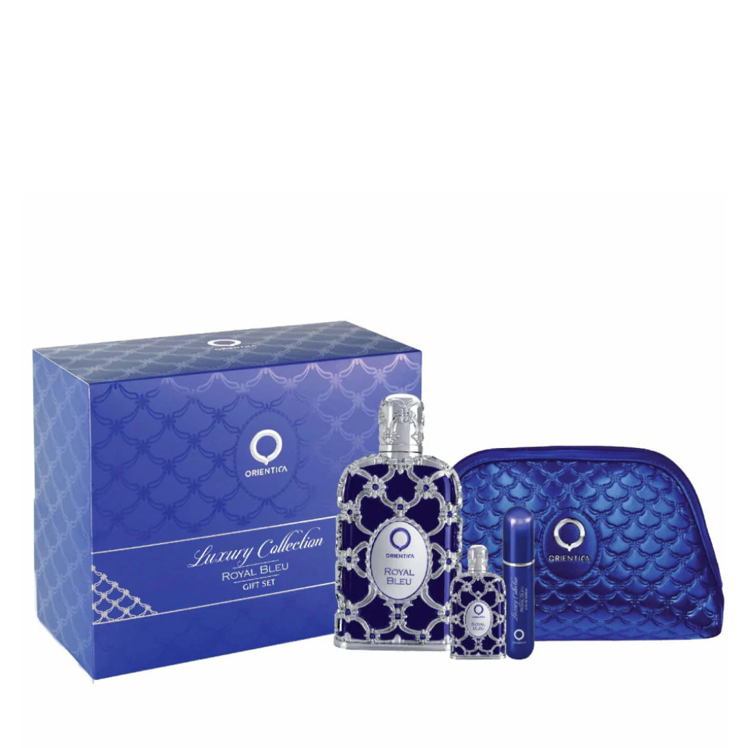 ORIENTICALUXURY COLLECTION ROYAL BLEU POUCH GIFT SET