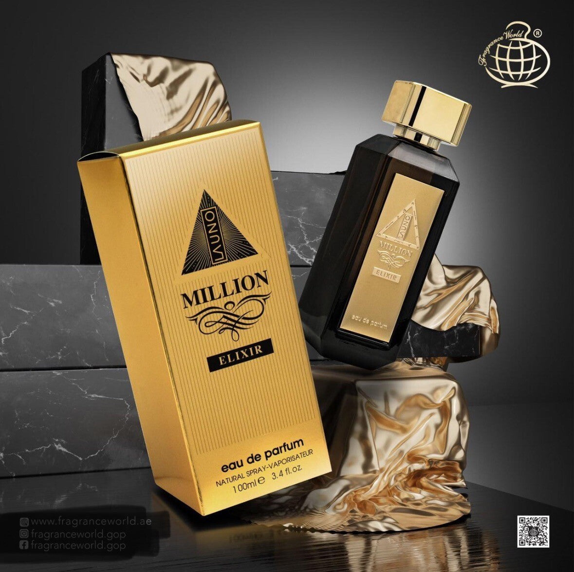 Uno Millon Elixir EDP 100ML by Fragance World