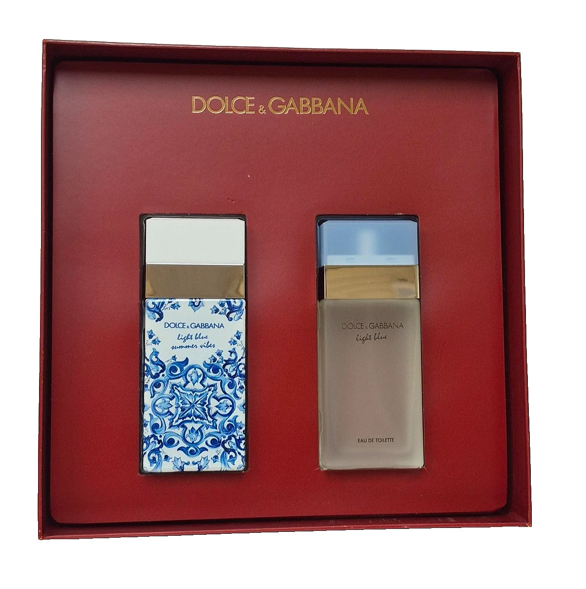 DOLCE & GABBANA LIGHT BLUE WOMAN SET