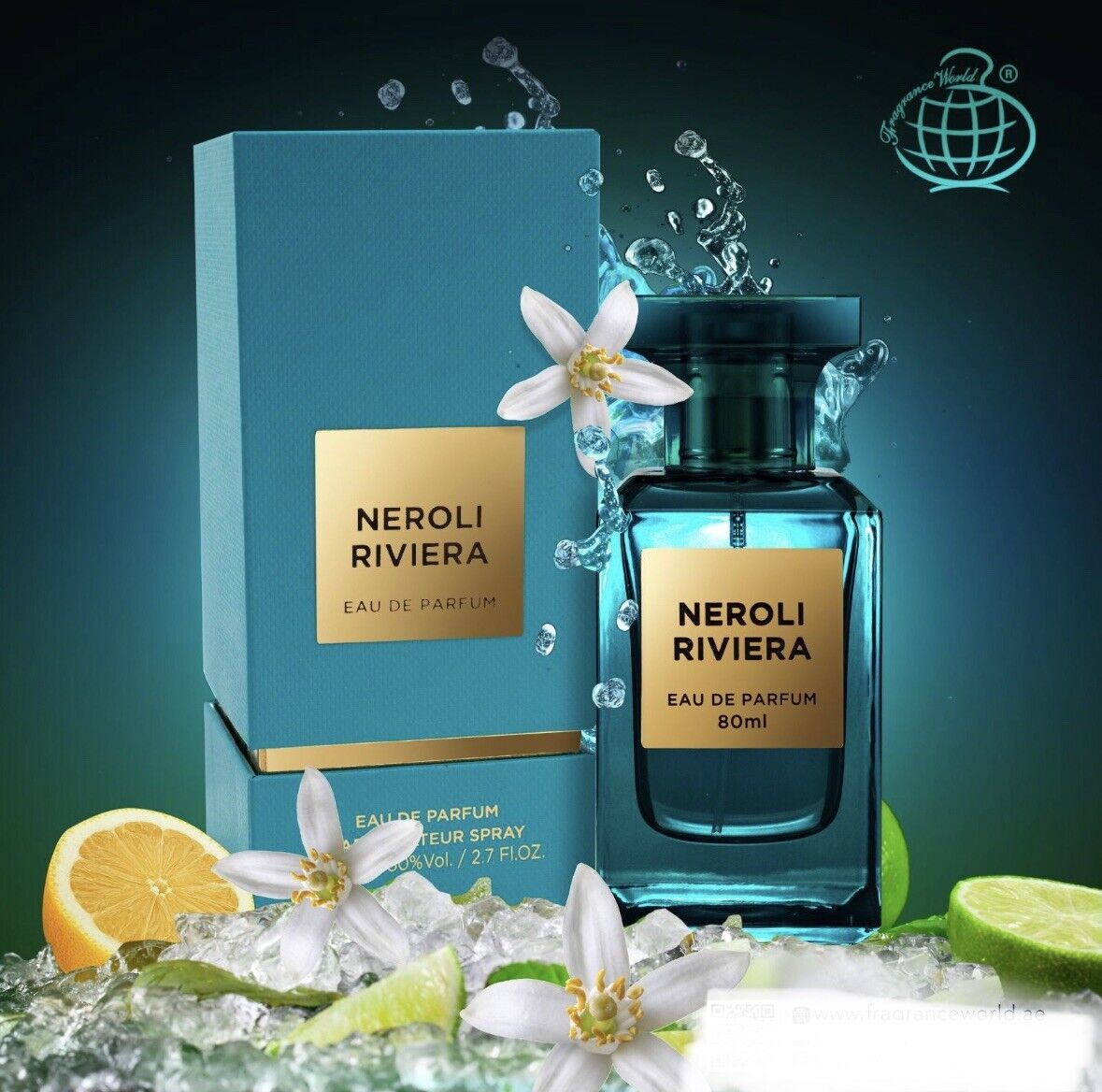 Neroli Riviera EDP Perfume By Fragrance World 80 ML