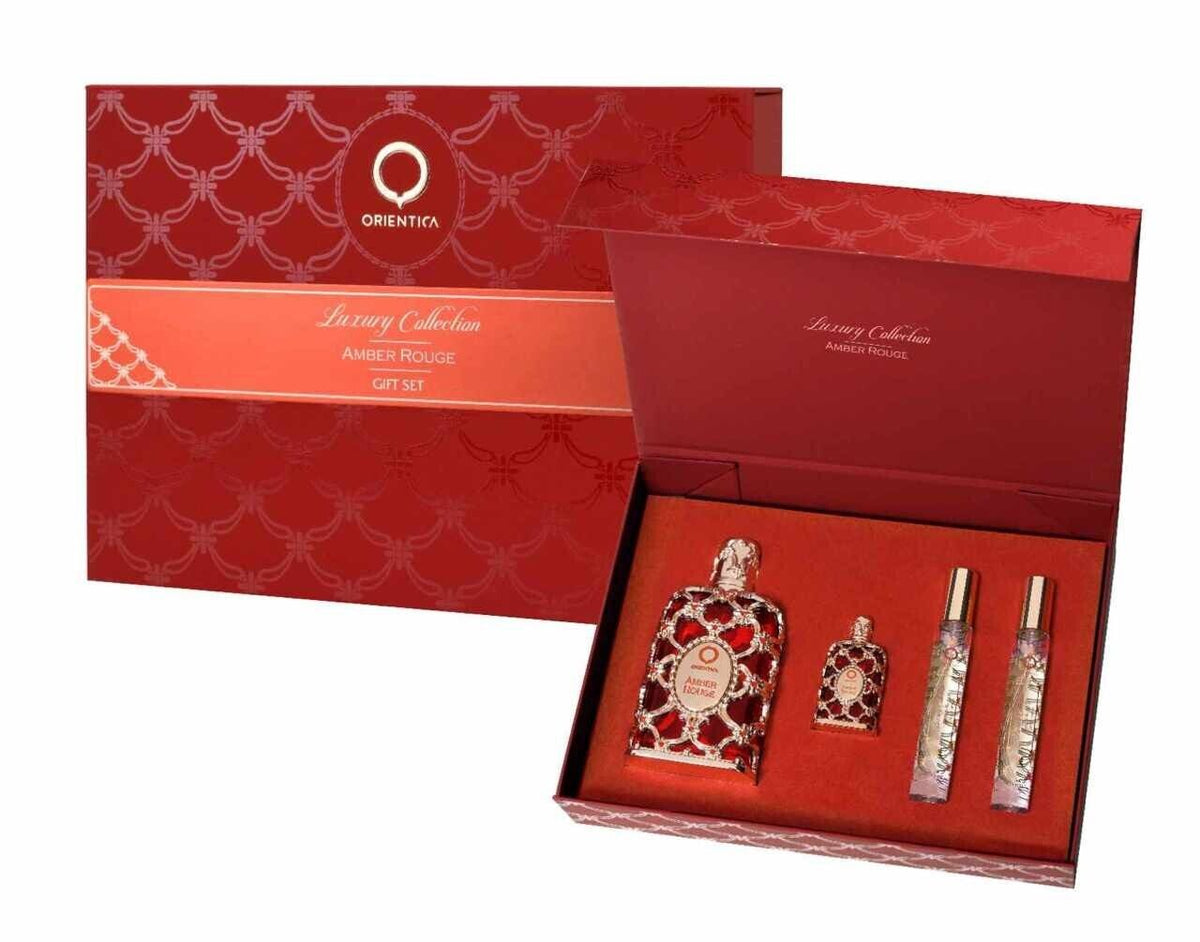 ORIENTICA LUXURY COLLECTION AMBER ROUGE HARD BOX GIFT SET