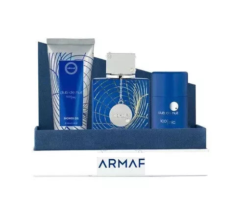 Armaf Club De Nuit Iconic 3Pcs Set 3.6 oz Edp Spray & Deodorant & Shower Gel